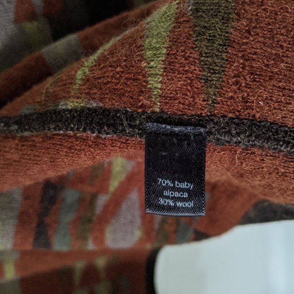 Peruvian Connection Baby Alpaca/Wool Open Cardigan - Picture 5 of 5